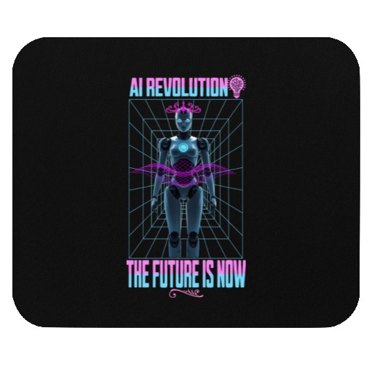 AI REVOLUTION: the future is now Mouse Pads