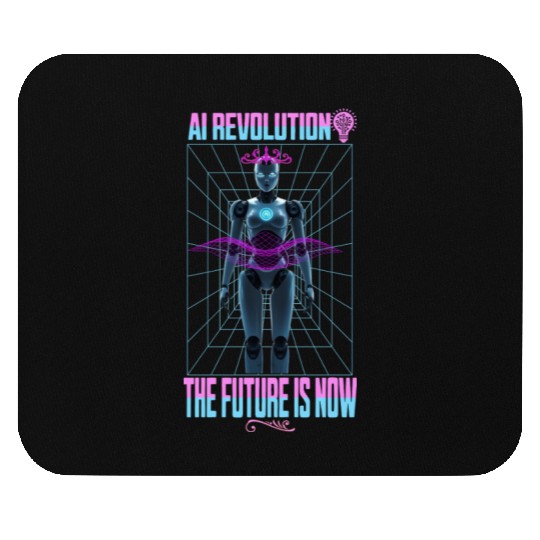 AI REVOLUTION: the future is now Mouse Pads