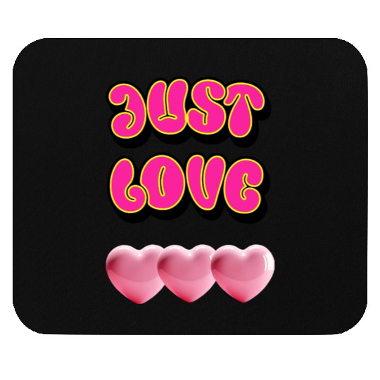 Just Love: Y2K 2000s Heart Mouse Pads
