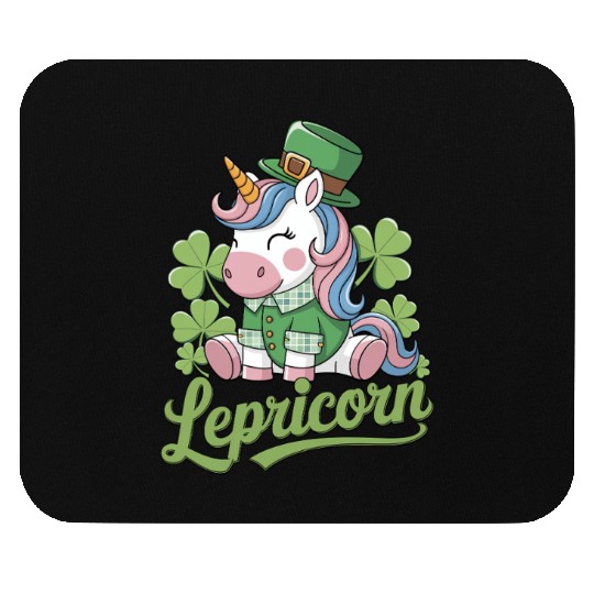 Lepricorn St Patrick's Day Magic Vibes Mouse Pads