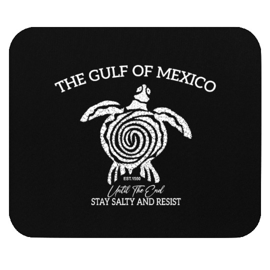 Tribal Sea Turtle of the of Mexico Mouse Pads