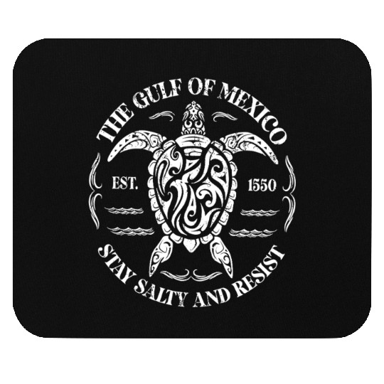 Tribal Sea Turtle Gul Coast Spirit Mouse Pads