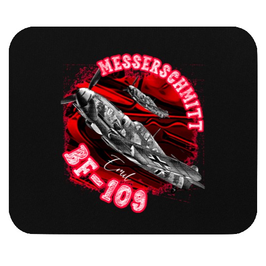 Messerschmitt Bf109 German World War II Fighter Ai Mouse Pads