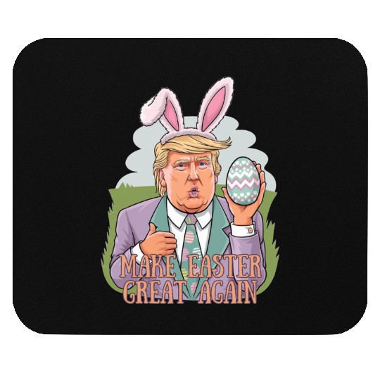 Trump Easter Bunny Mouse Pads