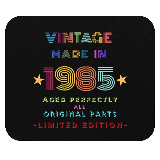 Vintage Made In 1985 Mouse Pads