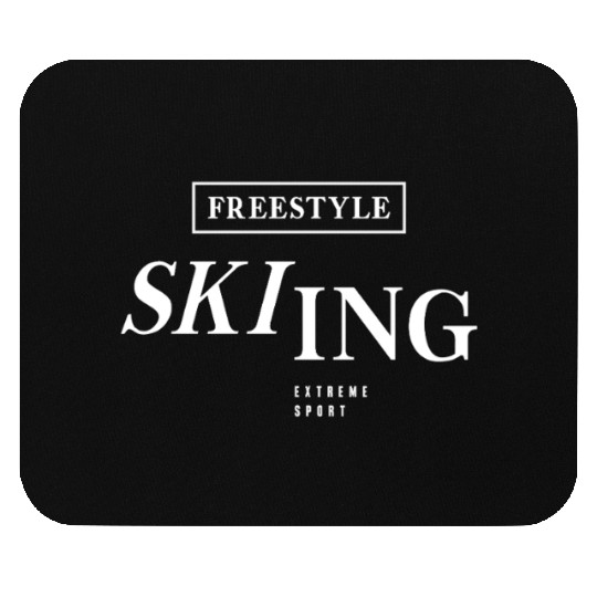Extreme Sport Freestyle Skiing Mouse Pads