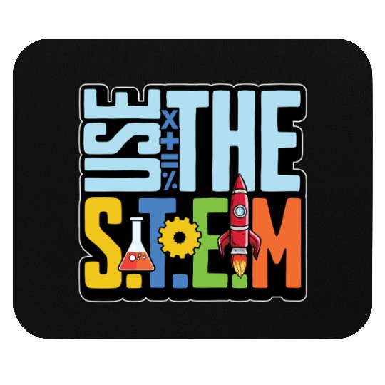 STEM Teacher Use The STEM Loves Computer Science Mouse Pads