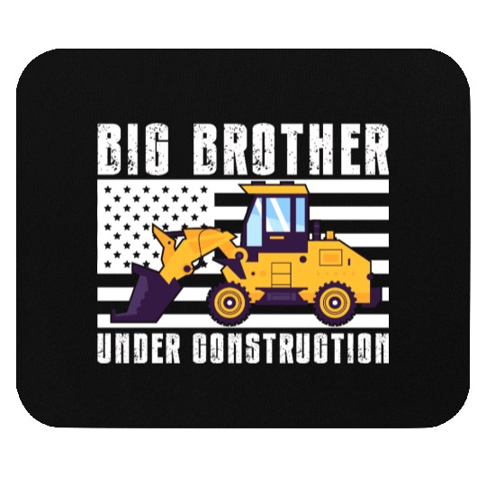 Big Brother Under Construction Mouse Pads