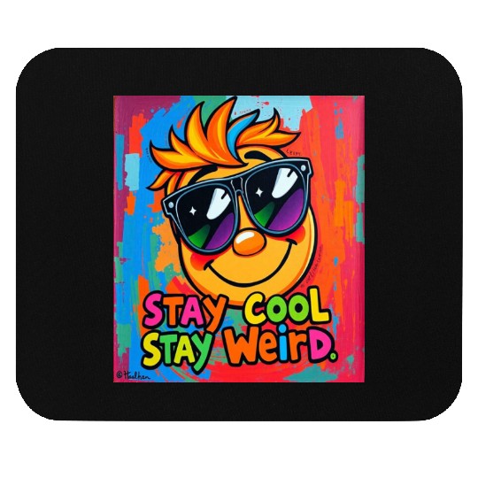 Stay Cool, Stay Weird Mouse Pads