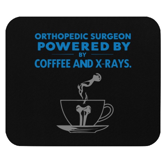 Powered by Coffee and X-Rays Mouse Pads