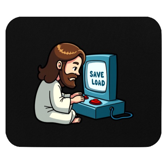 Jesus Saves and Loads Mouse Pads