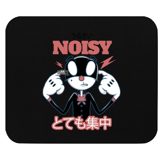 noisy Cat Anatomy Mouse Pads