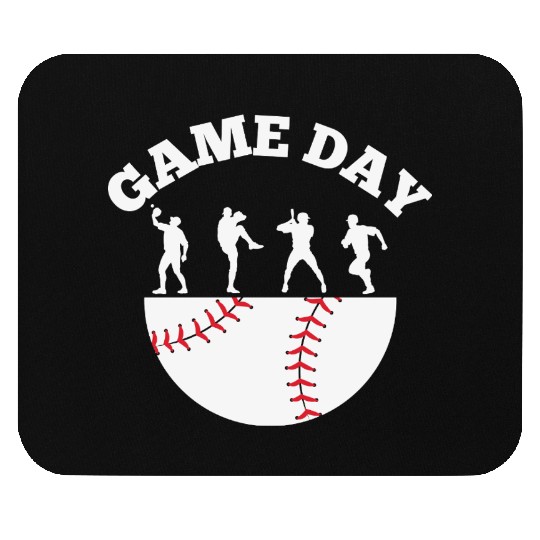 Game Day Baseball Fan Mouse Pads
