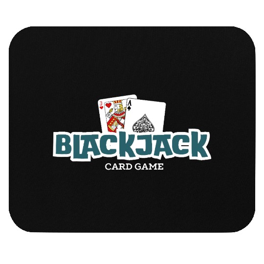 Blackjack: The Classic Card Game Mouse Pads