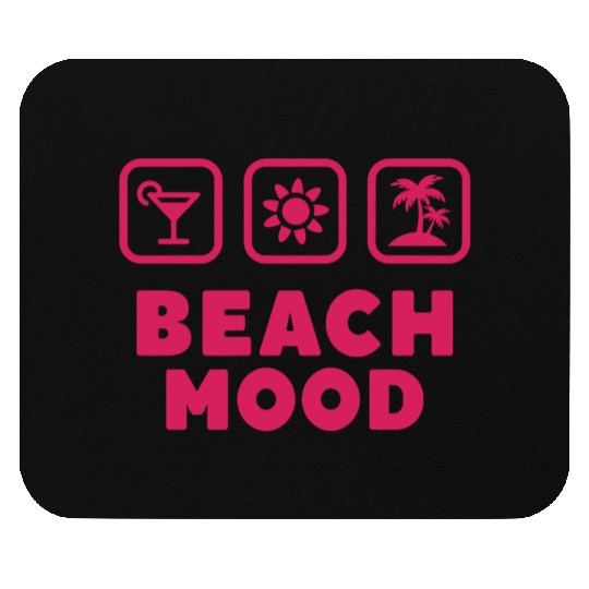 Beach Mood Summer Sun Sea Vacation Cocktail Mouse Pads
