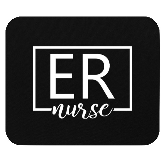 Er Nurse Emergency Room Nurse Mouse Pads