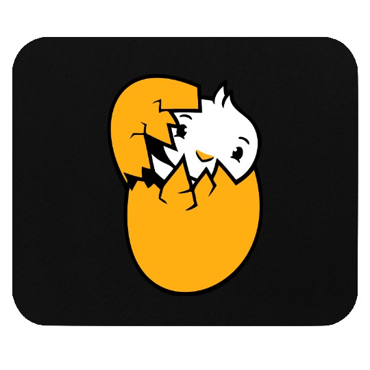 Bird Duck Hatches Egg Easter Easter Egg Baby Child Mouse Pads
