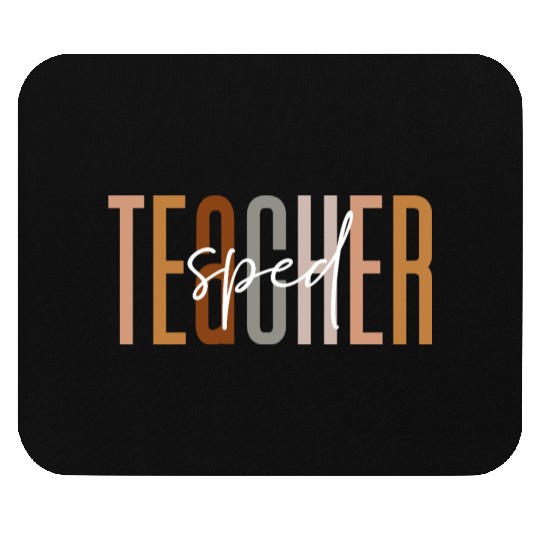 Sped Teacher Squad Crew Funny Special Education Mouse Pads