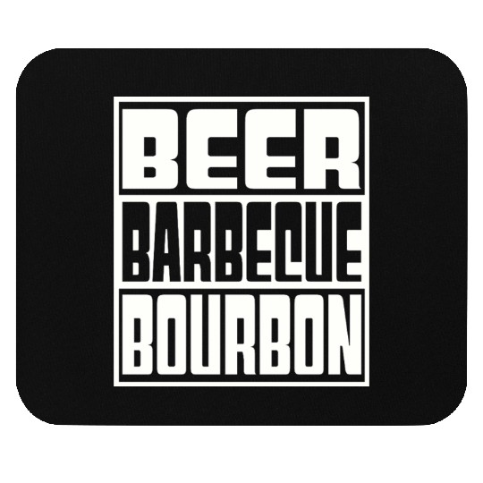 Beer Barbeque Bourbon Mouse Pads