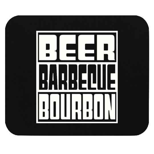 Beer Barbeque Bourbon Mouse Pads
