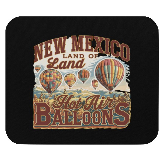 New Mexico Land of Hot Air Balloons Adventure Mouse Pads