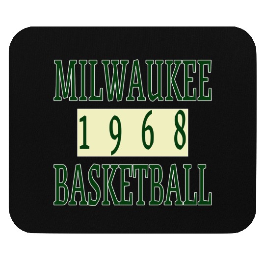 Milwaukee Basketball 1968 Classic Mouse Pads