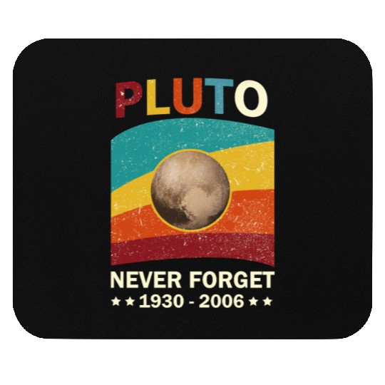 Pluto Never Forget Tribute 1930-2006 Mouse Pads