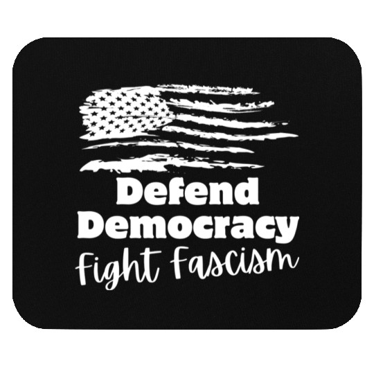 Defend Democracy Mouse Pads