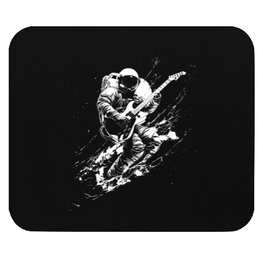 Deep Space Astro Rocker - Astronaut playing Mouse Pads