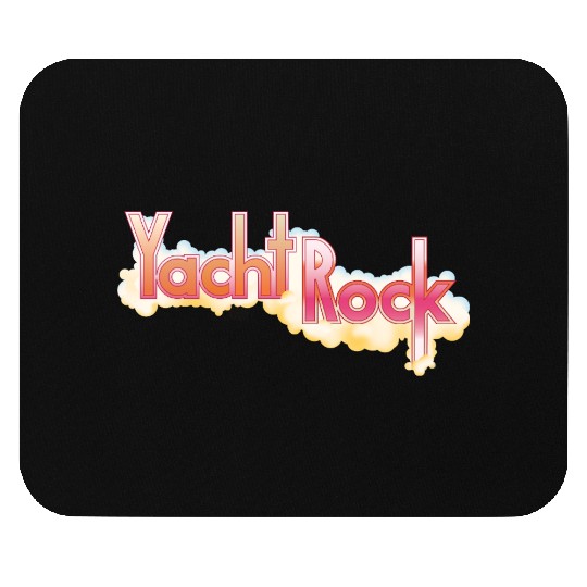 Yacht Rock Party Boat Drinking Mouse Pads Vintage 70s