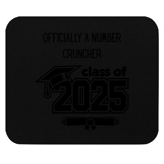 Official A Number Cruncher Class of 2025 Mouse Pads