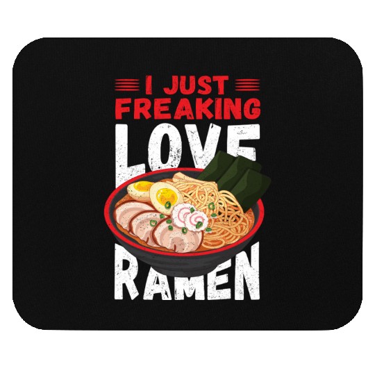 Ramen Japanese Noodles I Love Ramen Mouse Pads