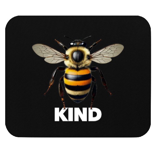 Bumble bee kind cute birthday present Mouse Pads