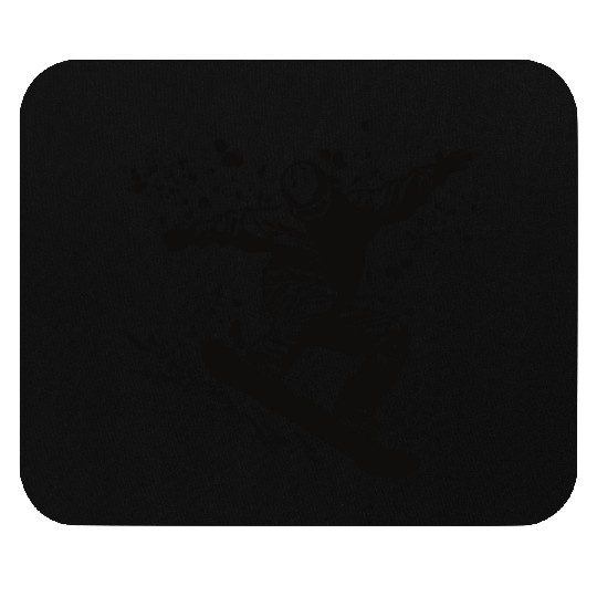 Snowboarder Snowboard Snowboarding Mouse Pads
