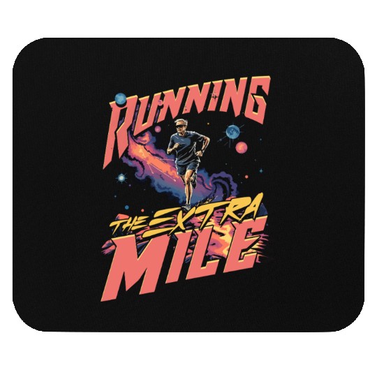 Marathon Marathoner Running Mouse Pads