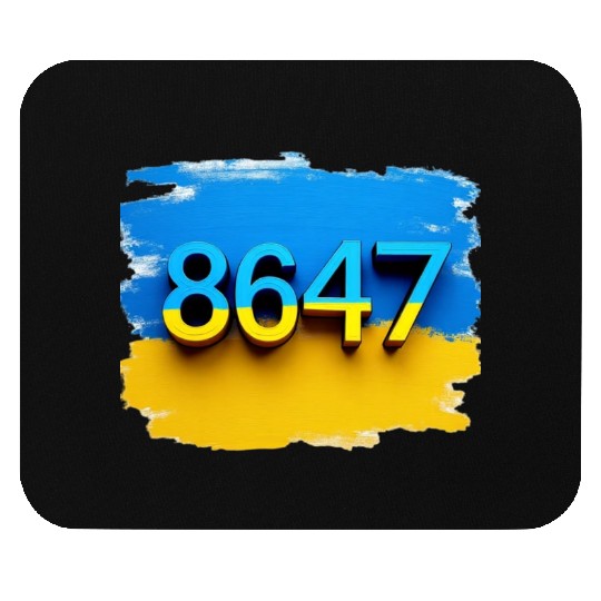 8647 Ukraine Mouse Pads