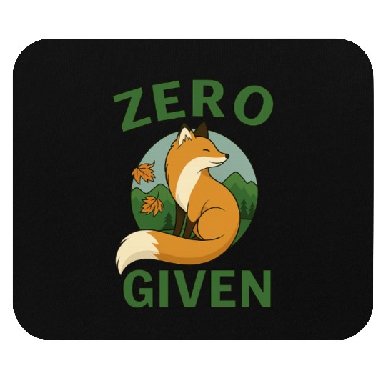 Zero Fox Given Mouse Pads