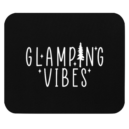 Embrace the Wilderness with Glamping Vibes Mouse Pads