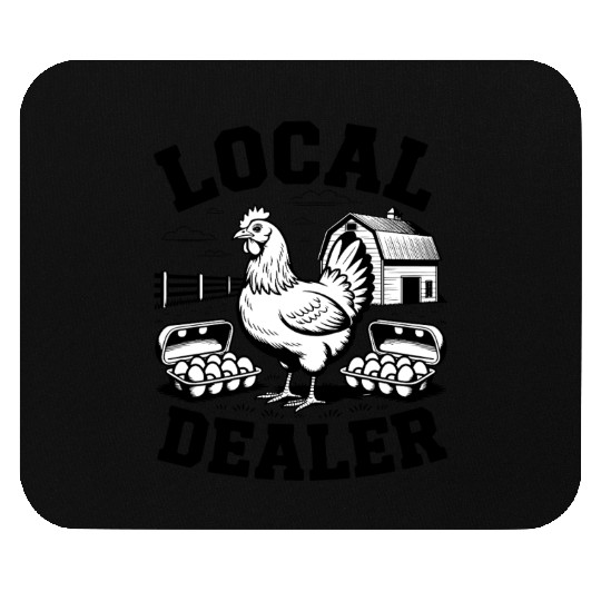 Local Egg Dealer Easter Sunday Easter Egg Mouse Pads