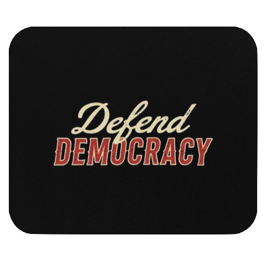 Defend Democracy Mouse Pads