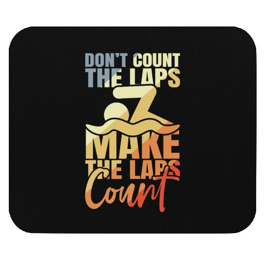 Funny Swimming Saying Mouse Pads