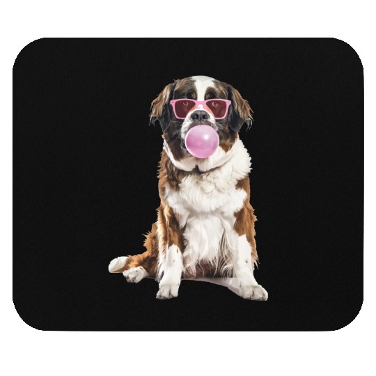 Saint Bernard Mouse Pads