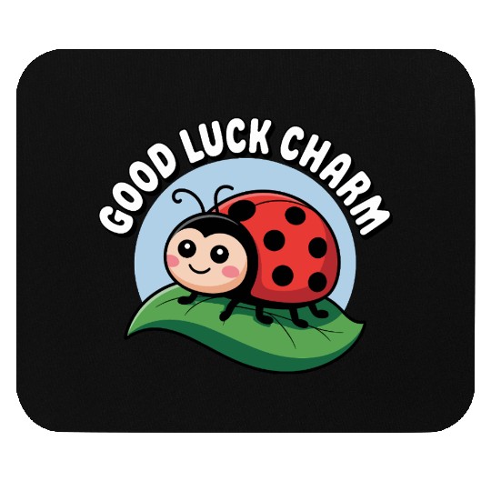 Lucky Ladybug Mouse Pads