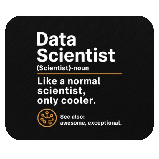 Computer Geek Data Scientist Mouse Pads