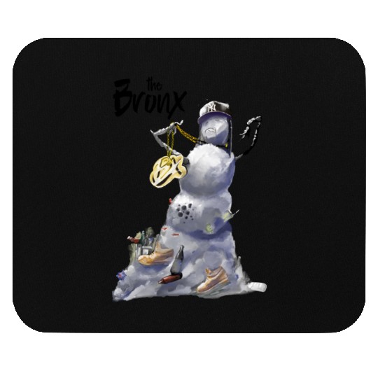 Bronx Snowman NYC Uptown Mouse Pads