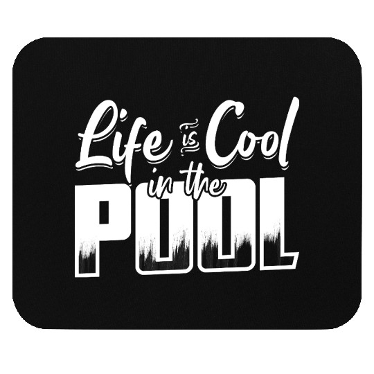 Funny Pool Lover Mouse Pads