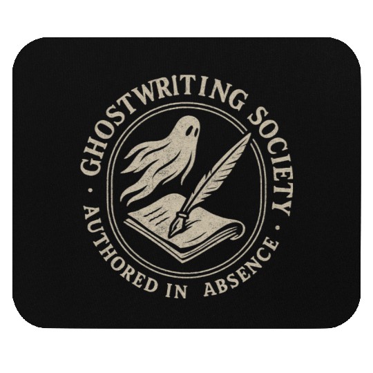 Ghostwriting Society Mouse Pads