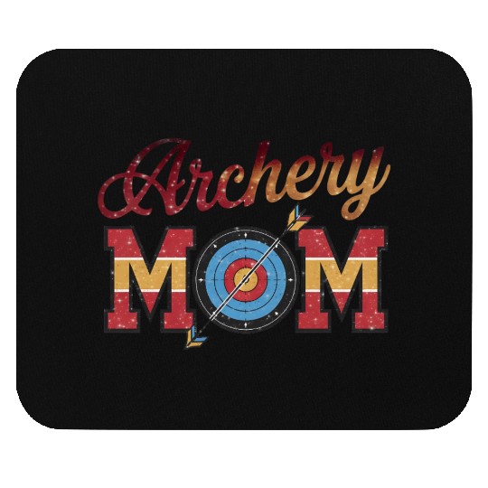 Archery Mom - Bullseye Mom Mouse Pads