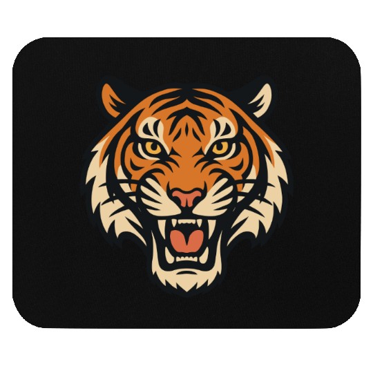 tiger symbol Mouse Pads