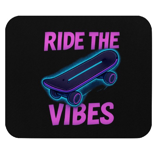 Neon Skate Vibes – Youth Streetwear Mouse Pads